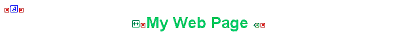 WYSIWYG View of Web Page
